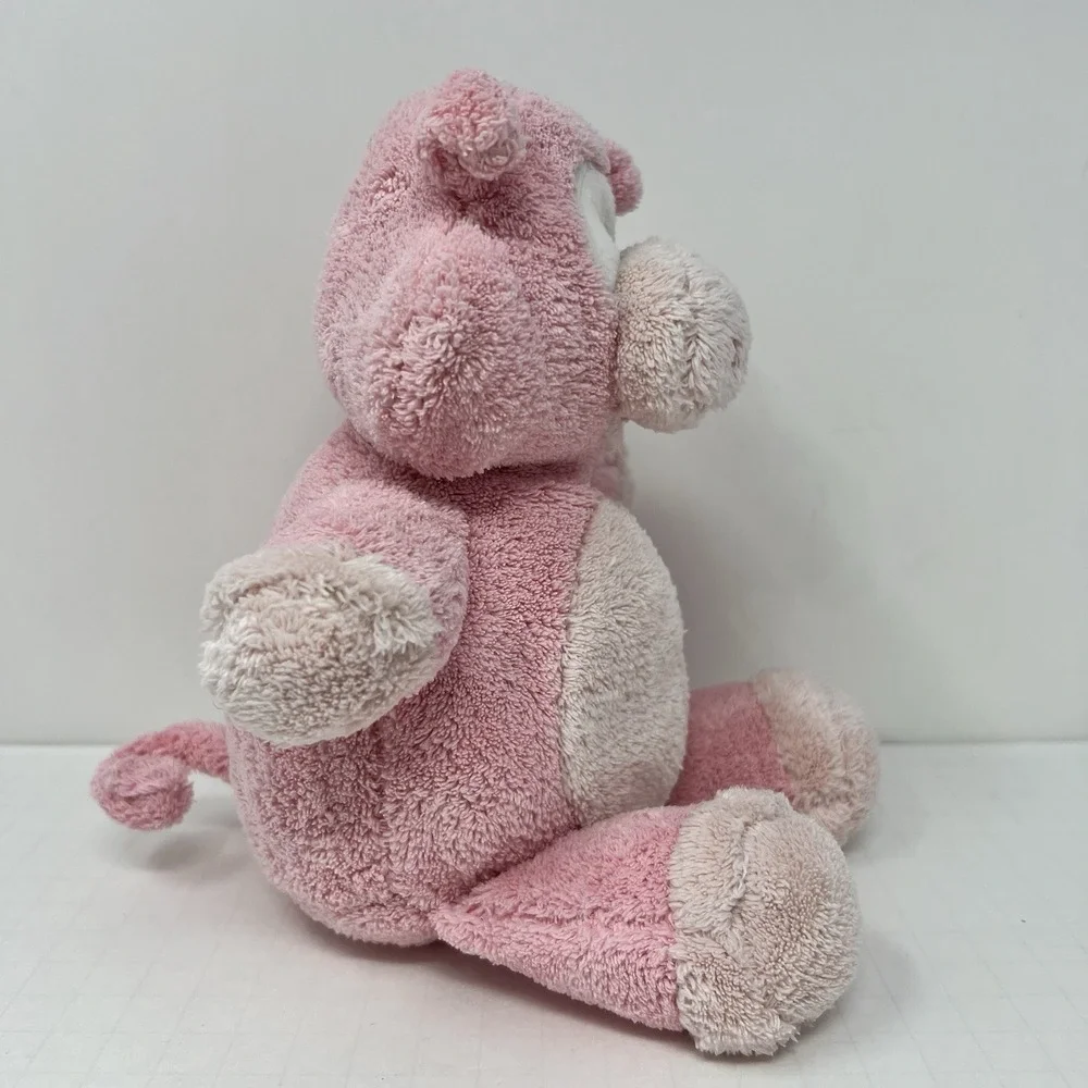 Rare‎ Pink Pig Plush Stuffed Animal Floppy Toy Soft Vintage Collectible 8